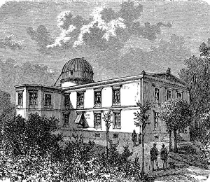 The observatory in Berlin, Germany