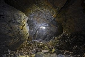 Obstans ice cave in Alta Pusteria