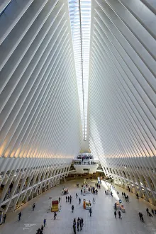Oculus Station Subway Station, World Trade Center Transportation Hub
