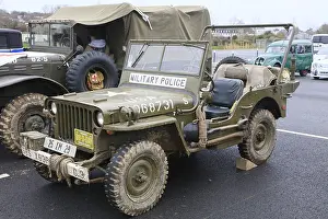 Off-road Jeep Willys MB of the American Army from the 1940s