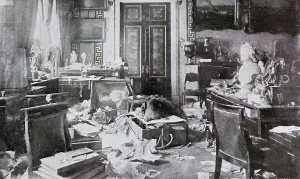 Office of Tsar Alexander II after the sack of the Winter Palace