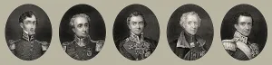 Offiziere der britischen Armee in Indien