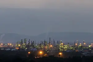 Oil refinery, visakhapatnam, andhra pradesh
