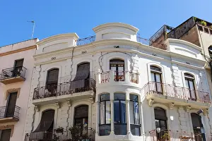 Old Art Nouveau house in the historic centre of Tarragona