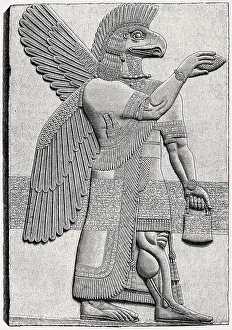 Old Babylonian Winged Genius, Mesopotamia