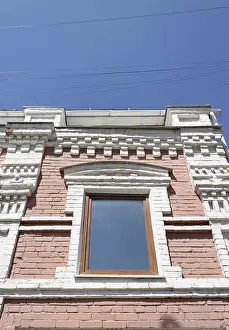 Old building of the 19th century, view from below