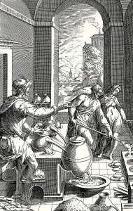 Old chemical laboratory, 18th century