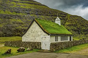 Old church in Saksun, Streymoy
