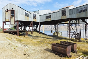 Framed Print : Old coal mine factory, Former Cable Center