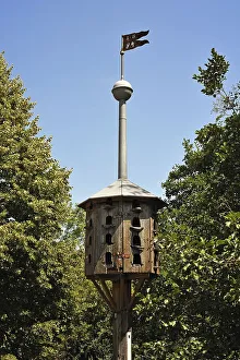 Old dovecote from 1894, Franconian Open Air Museum Bad Windsheim