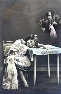 Old French postcard