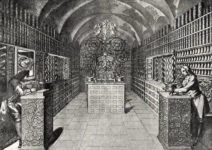 Old German pharmacy