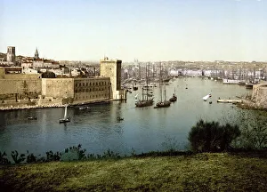 Part of the old harbour, Marseille