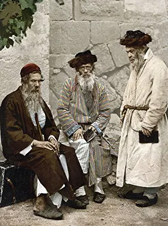 Old Jews in Jerusalem, today Israel