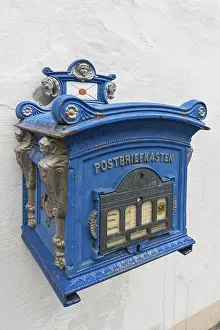 Old mailbox from 1896, post, letter