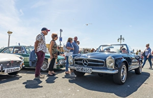 Old Mercedes, Oldtimer, Brighton Beach