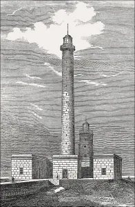 Old and new Phare de Gatteville