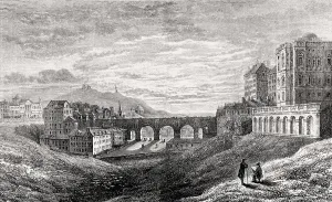 The old North Bridge, from the west