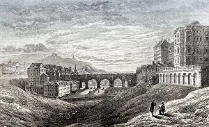 The old North Bridge, from the west