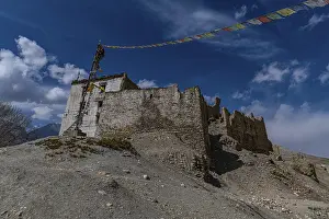 Old palace, dzong in the village of Tsarang
