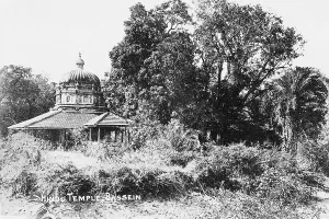 Old picture postcard, nagnath shiva temple