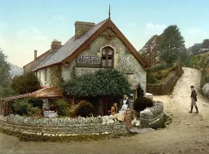 The old post office by Lee, Devon