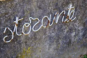 Old restaurant sign, Ristorante