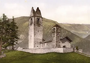 Old Romanesque Church of St. Gian Celerina