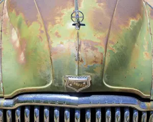 Old rusted Buck Eight, Utah, United States