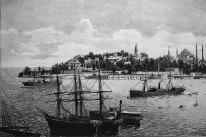 The old seraglio in Constantinople
