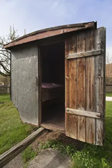 Old shepherds cart, Franconian Open Air Museum Bad Windsheim