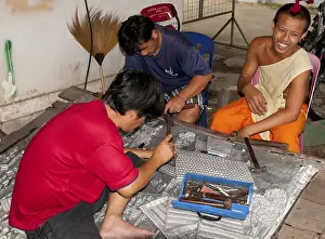 The old silversmiths quarter centred on Baan Wua Lai (Spotted Cow Village)