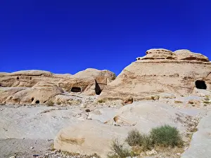 Old stone caves in the dessert