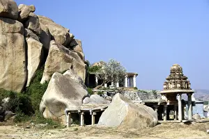 Old temple, Hampi Vijayanagar ruins