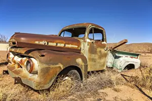 Old timer in the desert in Arizona USA