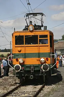 Old-timer on rails, the oldest electric locomotive in Germany
