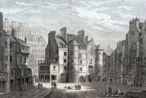 The Old Tolbooth, High Street, Royal Mile in Edinburgh