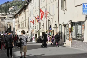 Old town alley, city centre, old town