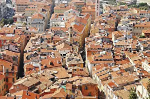 Old town architecture of Nice on French Riviera