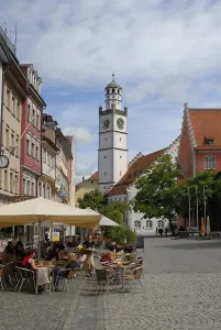 Old part of town and the Blaserturm