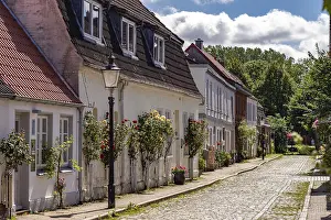 The old town centre of Friedrichstadt
