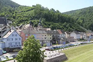 Old town, church, town hall, Freudenberg
