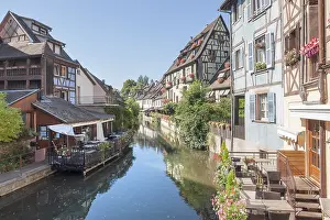 Part of the old town in Colmar
