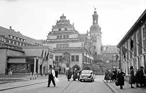 Old Town Hall, left the pavilion of the National Front