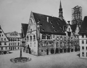 Old town hall of Ulm, Baden-Wuerttemberg