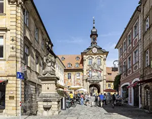 Old Town Hall across the Upper Bridge