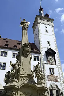 Old Town Hall and Vierroehrenbrunnnen