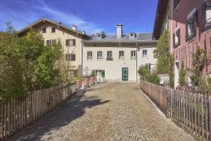 Old town, historic houses, street