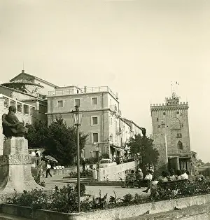 Old town, historical photo summer 1961