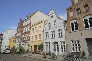 Old town houses, Hartengrube, Luebeck